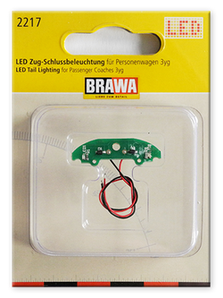 Brawa 2217 LED lights for Passenger Coaches 3yg