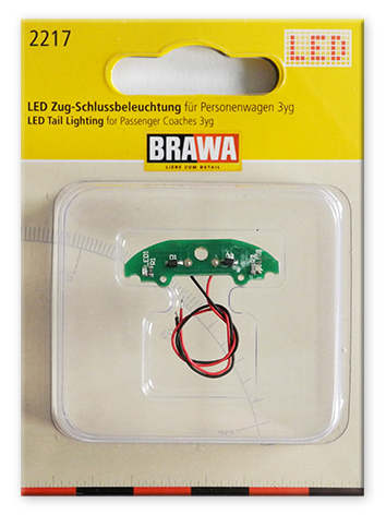 Brawa 2217 LED lights for Passenger Coaches 3yg