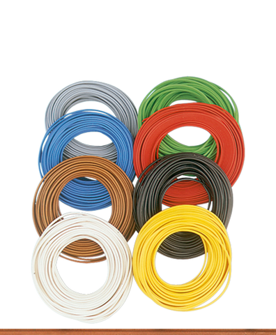 Brawa 3121 Double-stranded Wire 0 14 mm yellow