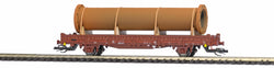 Busch 31512 Flat wagon flange pipe Ks