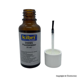 Kibri 39995 Plastic glue liquid with brush 25 ml