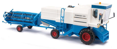 Busch 40177 E514 Combine Harvester LPG Blue