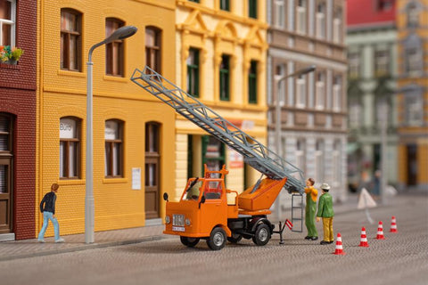 Auhagen 41656 Multicar M22 with rotating ladder