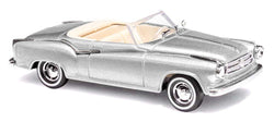 Busch 43173 Metallic Silver Borgward Isabella Convertible