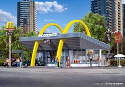 Vollmer 43634 McDonalds fast food restaurant with McDrive