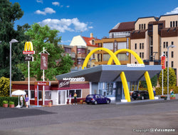 Vollmer 43635 McDonalds fast food restaurant with McCafé