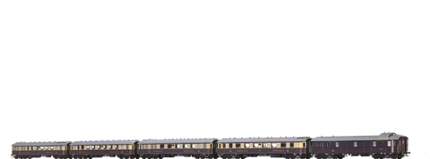 Brawa 46469 Rheingold Express Train Coach Set DRG 5-unit AC Digital EXTRA
