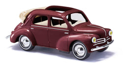 Busch 46573 Renault 4CV Cabrio red brown