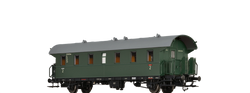 Brawa 46825 Passenger Coach Bib DB DC