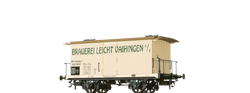 Brawa 47730 Covered Freight Car Brauerei Leicht Vaihingen K W St E 