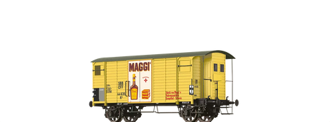 Brawa 47895 Covered Freight Car K2 Maggi SBB