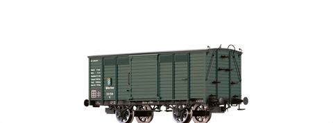 Brawa 48045 Covered Freight Car G K Bay Sts B 