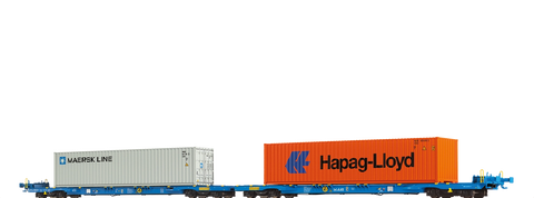 Brawa 48109 Container Car Sffggmrrss36 MAERSK Hapag-Lloyd AAE