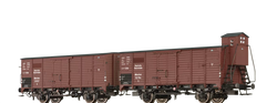 Brawa 49878 Covered Freight Cars G DRG set of 2