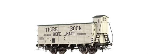 Brawa 49887 Beer Car G10 Tigre Bock SNCF