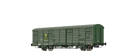 Brawa 49922 Covered Freight Car Post2s-t13 Deutsche Bundespost DR