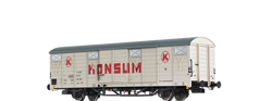 Brawa 49931 Covered Freight Car Gbs1500 Konsum DR