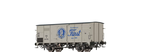 Brawa 50774 Covered Freight Car G Mozartkugel Furst BB