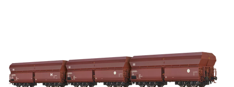 Brawa 50878 Bulk Goods Cars Fals 175 and Fals 176 DB set of 3