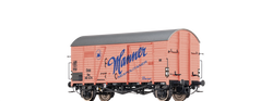 Brawa 50903 Covered Freight Car Gms Manner BB