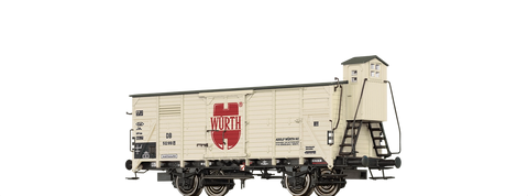 Brawa 50954 Covered Freight Car G10 Wrth DB