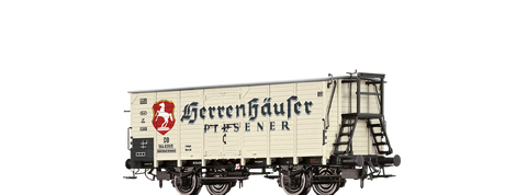 Brawa 50986 Covered Freight Car G10 Herrenhuser DB