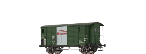 Brawa 50990 Covered Freight Car K2 SLM Winterthur SBB