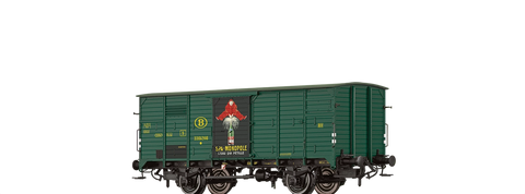 Brawa 50995 Covered Freight Car SPA Monopole SNCB