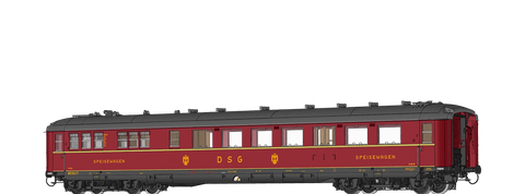 Brawa 51053 Dining Car WR4ge DSG DC