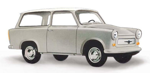 Busch 53206 Trabant P601 Combi Gray