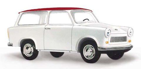 Busch 53209 Trabant Kombi de Luxe White