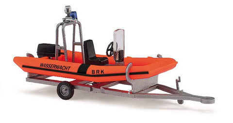 Busch 59957 Trailer with motorboat