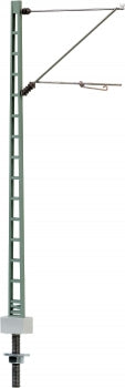 Sommerfeldt 610 O Scale Mast With Tubular Outrigger, Kit For 1 3 Tracks