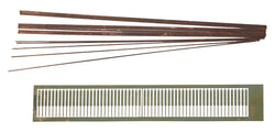 Heki 6521 N Metal Railings, 60 poles, 20 Copper Wires 20cm