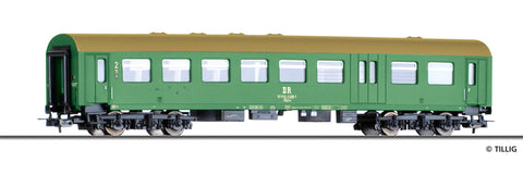 Tillig 74952 2nd Class Passenger Coach With Baggage Compartment BDghws Of The DR Ep IV