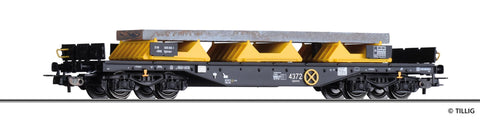 Tillig 76782 Flat Car Sgmmns 4505 Of The On Rail GmbH With Load Ep VI