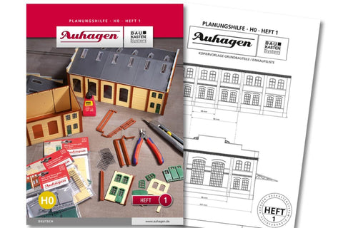 Auhagen 80001 BAU Modular System Planning Booklet - Part 1