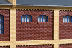 Auhagen 80524 OO/HO 8 red brick walls 2532A