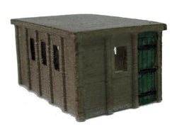 Concrete Lineside Building 3D Printed N Scale