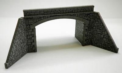 Double Track Tunnel Mouth N Scale
