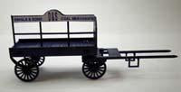 Horse Drawn Coal Wagon Kit OO Scale