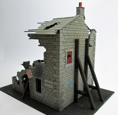 Ruined House Kit OO Scale