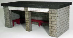 Stone Built Waiting Room Kit OO Scale