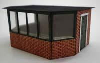 Security Guard House Kit OO Scale