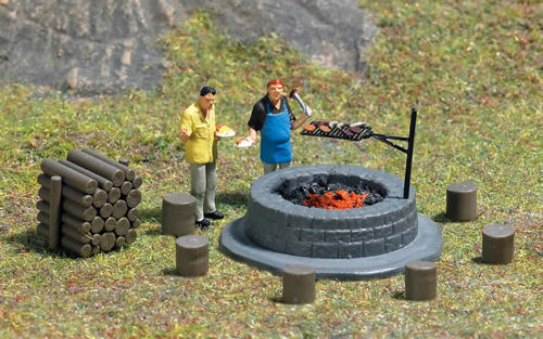 Busch 7715 Mini Scenes - BBQ Area – Scalology Ltd.