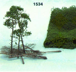 Heki 1534 10 Pine Tree Kit 10-16cm With Heki Foliage