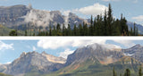 Art Printers iD Backscenes Rockies 260 15" Standard Scene A Mirrored