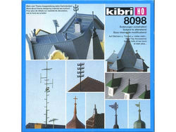 Kibri 38098 Roof Top Pieces/Decoration