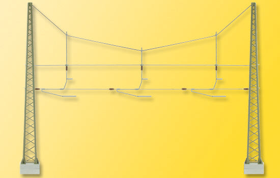 Viessmann 4162 Ho Cross Span Three Tracks