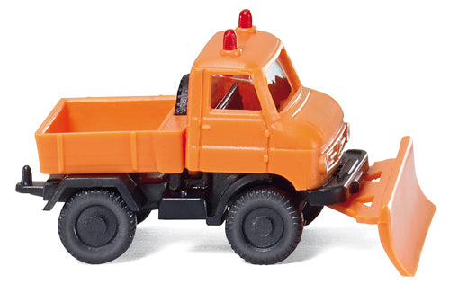 Wiking 97203 Unimog with Snow Plough